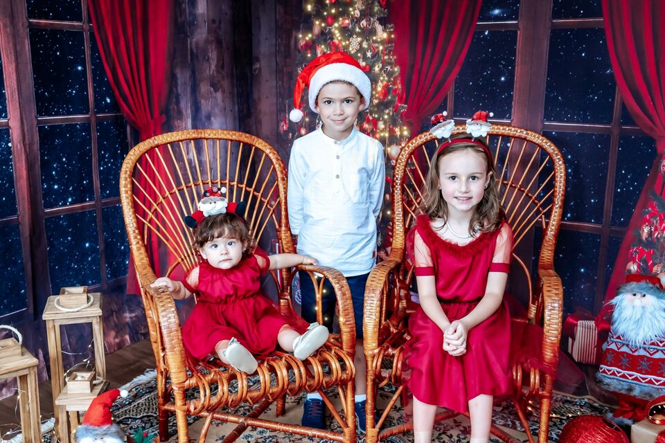 Natal da Júlia, Luiza e Pedro