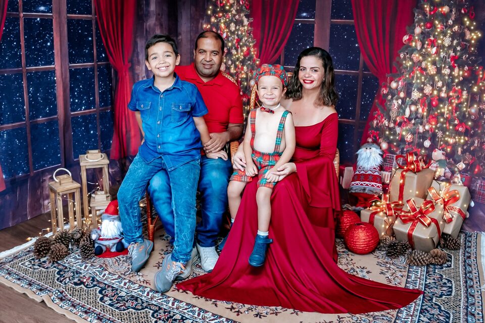 Natal da Família Santos
