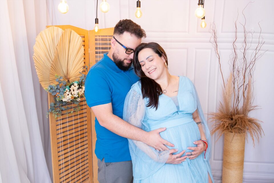 Gestante Suellen e Renan