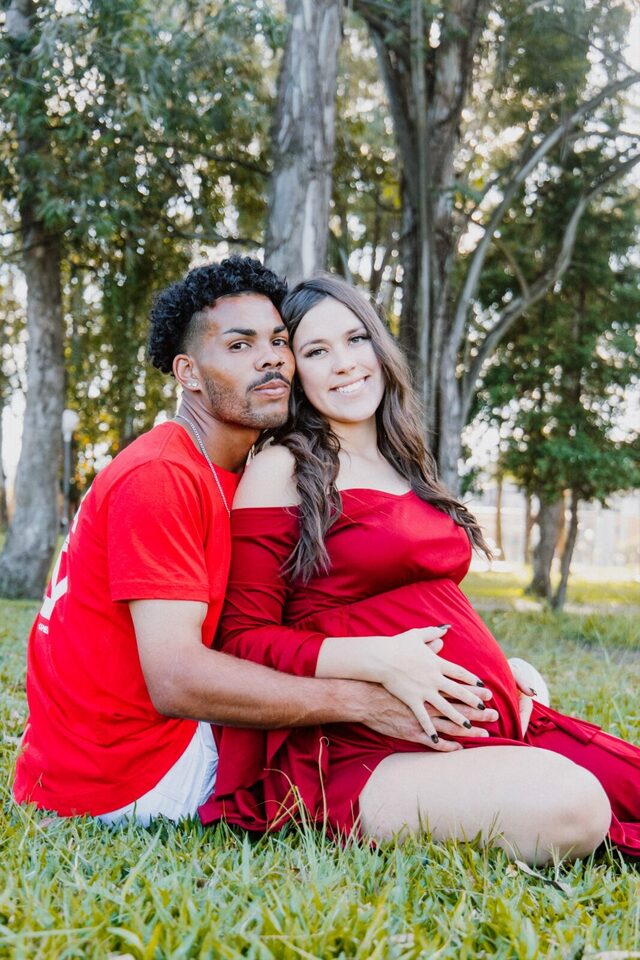 Gestante Polyana e Jhonatan