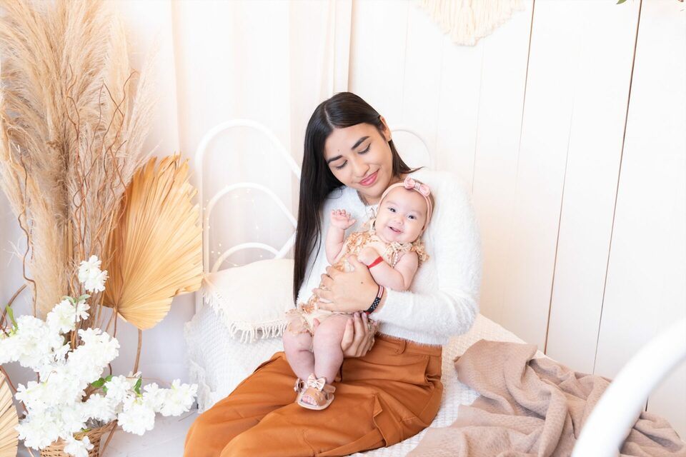 Pietra Louise | 3 meses | Especial dia das Mães