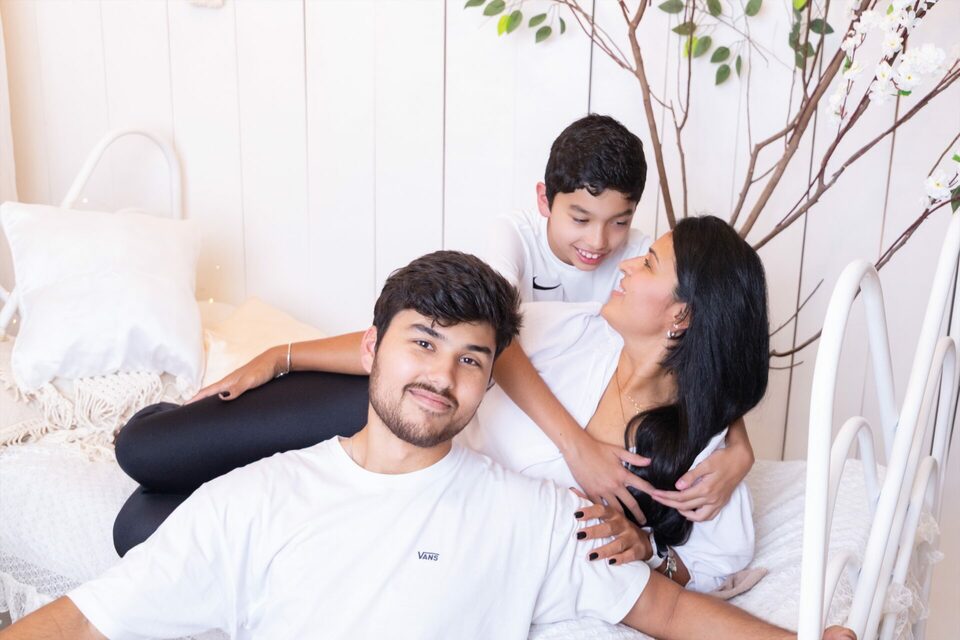 Tatiane, Wallace e Ethan