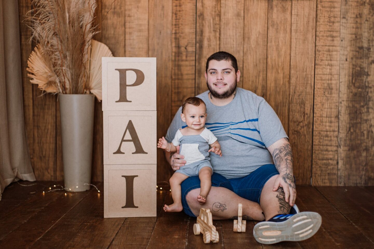 Lucas | 9 Meses | Especial de dia dos Pais