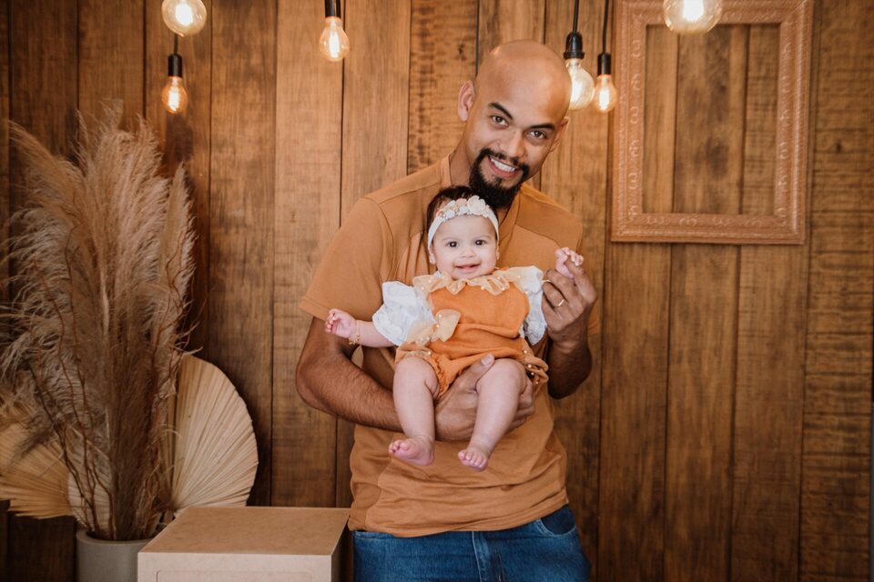 Beatriz | 4 Meses | Especial dia dos Pais