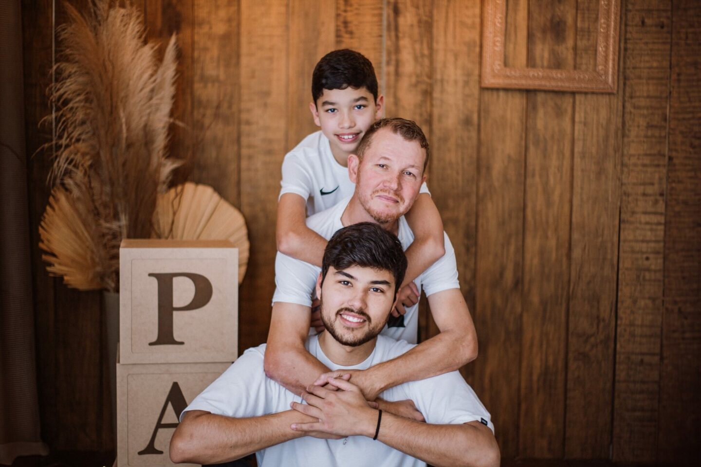 Fernando, Wallace e Ethan 