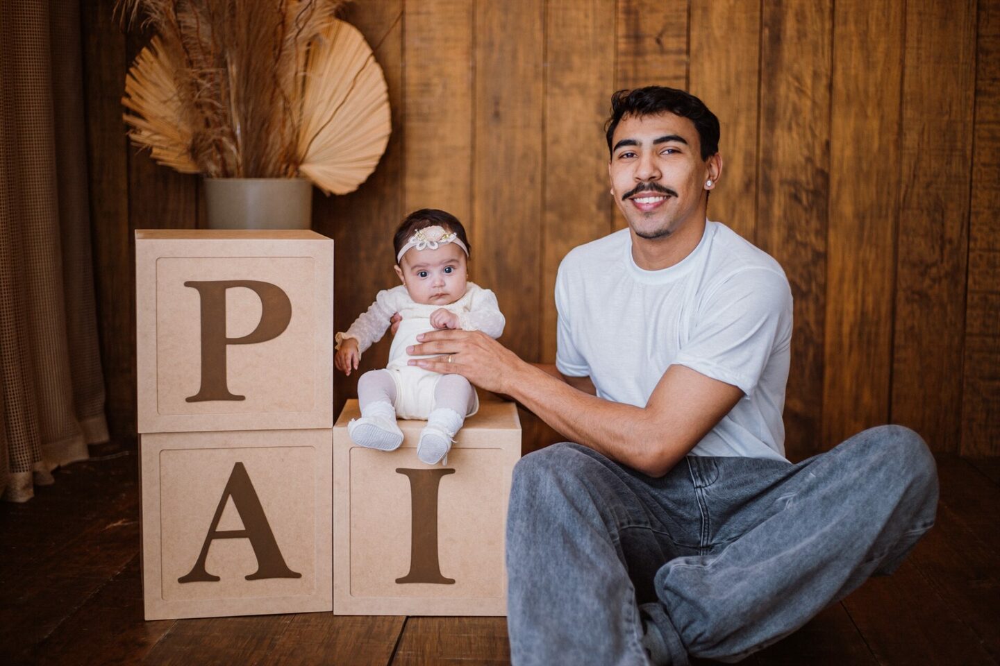 Lívia | 3 Meses | Especial dia dos Pais