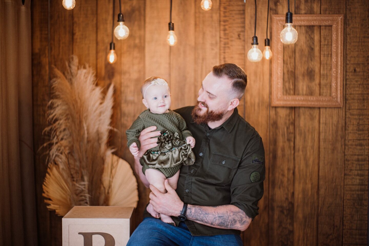 Lívia | 7 Meses | Especial dia dos Pais