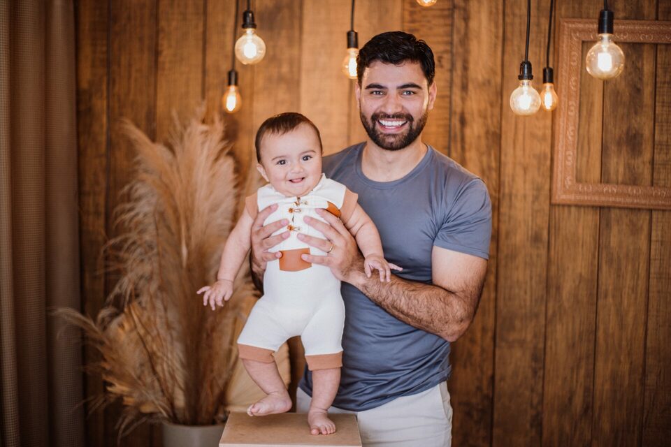 Noah | 8 Meses | Especial dia dos Pais